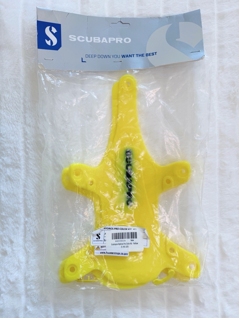 Scubapro Hydros Pro Color Kit Yellow 21.745.500 BCD Accessory New Sealed